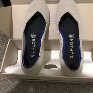 Rothy's Flax Birdseye - Size 8 - Mint